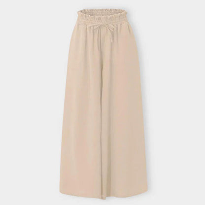 Casual High Waist Trousers for Women - Isla-Dark blue-S-Nora Luxe