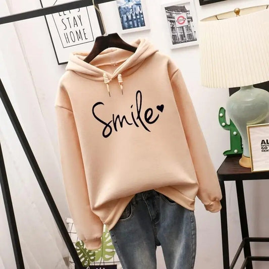 Relaxed Fit Women's Hooded Sweatshirt - Pexav