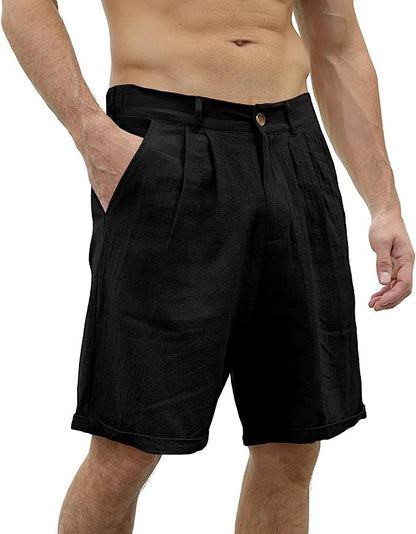 Casual leisure shorts with stretch comfort – Jonas-Black-S-The Livary