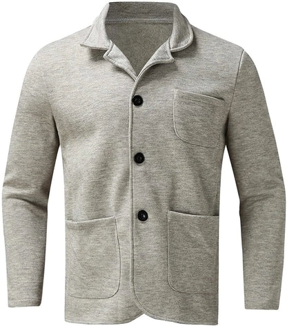 Casual Men's Blazer - Dante-Gray-S-Nora Luxe