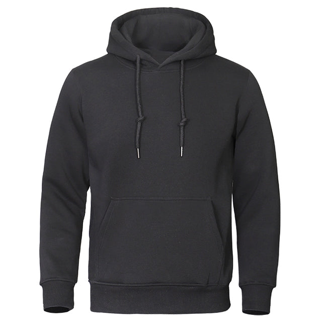 Relaxed Fit Men's Hoodie Sweatshirt - Pexav