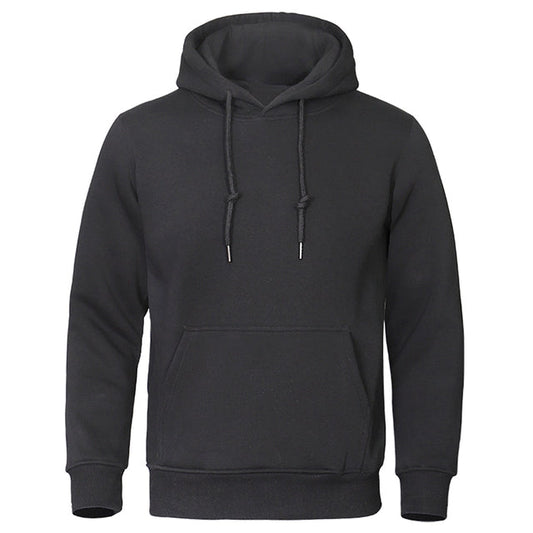 Relaxed Fit Men's Hoodie Sweatshirt - Pexav