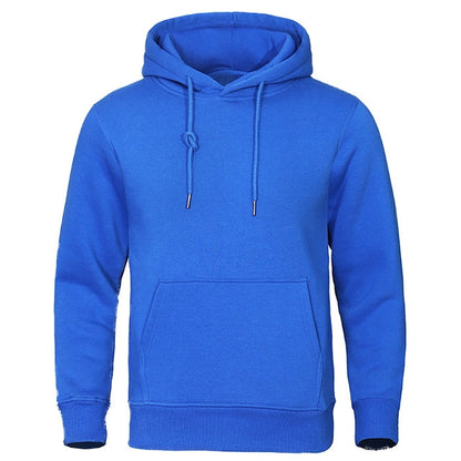 Casual Men's Hoodie - ChillCore-Light Blue-M-Nora Luxe