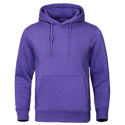 Casual Men's Hoodie - ChillCore-Purple-M-Nora Luxe
