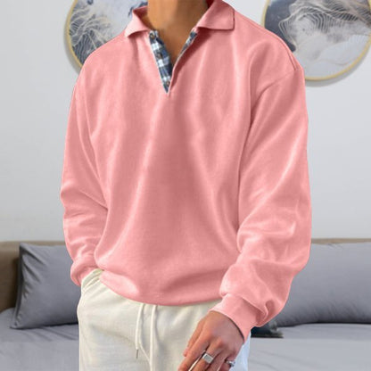 Casual Men's Polo Sweater - Oliver-Rose-S-Nora Luxe
