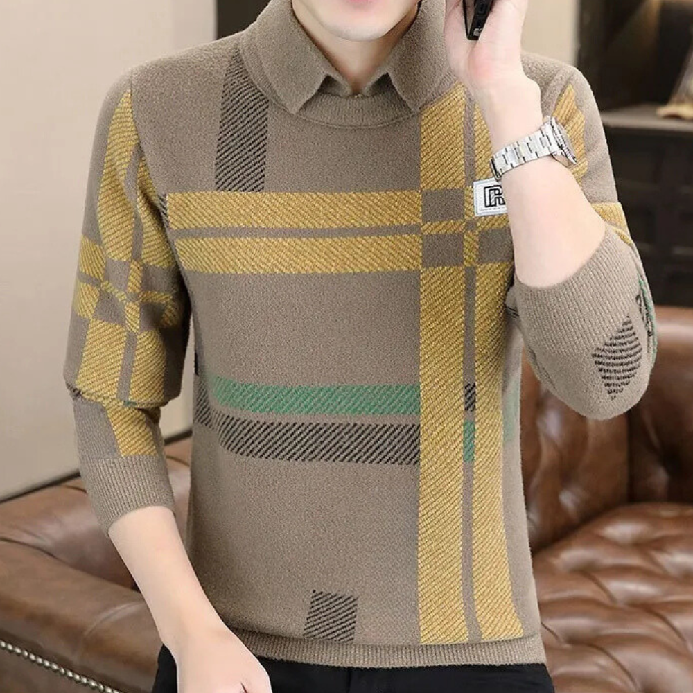 Classic Mens Pullover Sweater Otis - Pexav