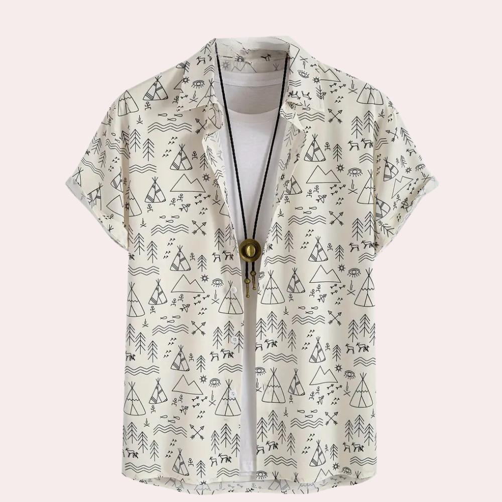 Relaxed Fit Graphic Tee for Men - Pexav