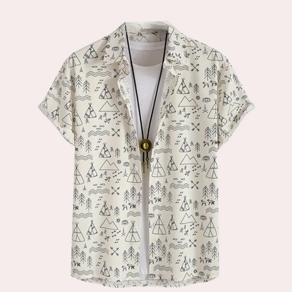 Relaxed Fit Graphic Tee for Men - Pexav