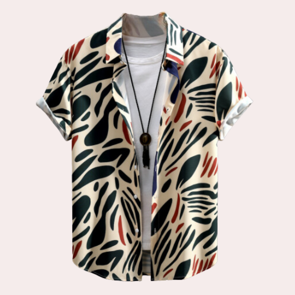 Relaxed Fit Mens Short Sleeve Tee - Pexav