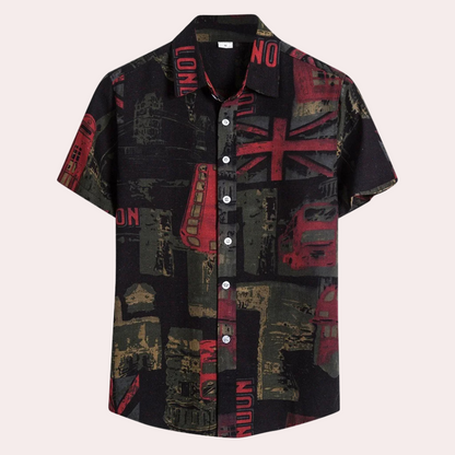 Relaxed Fit Mens Summer Shirt - Pexav