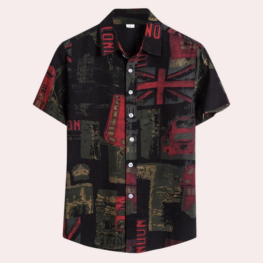 Relaxed Fit Mens Summer Shirt - Pexav