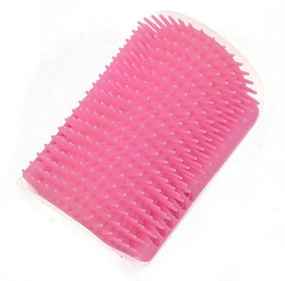 Cat Corner Brush for Self-Care - PurrGroom-Blue-3.54x5.12 inches-Nora Luxe