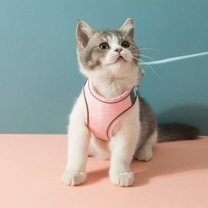 Cat harness - Oscar-Orange | Teal-S-Nora Luxe