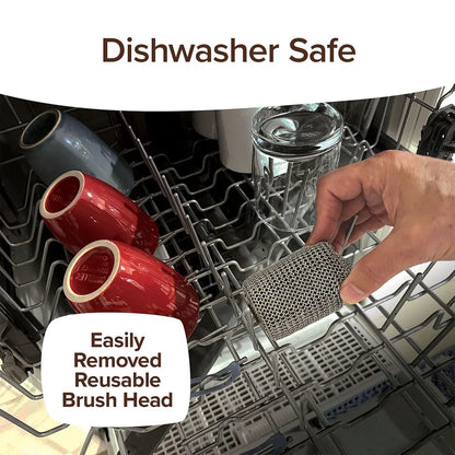 Easy Grill Brush Cleaner, LED Light & Fast Rotation