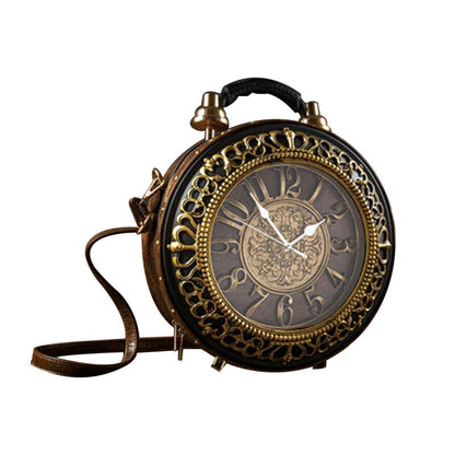 Unique Design Retro Clock Purse Bag