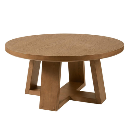 Solid Oak Low Coffee Table