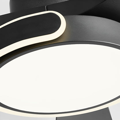 Stylish Remote Control Ceiling Fan with Light