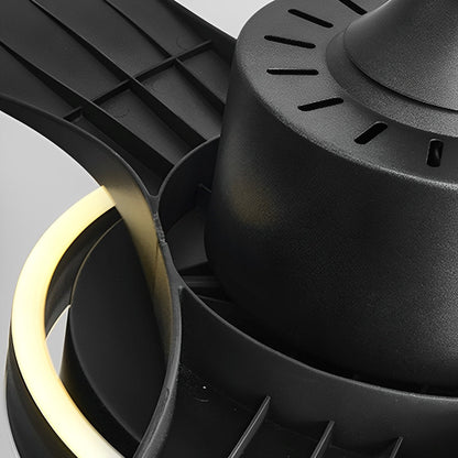 Stylish Remote Control Ceiling Fan with Light