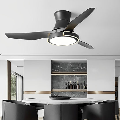 Stylish Remote Control Ceiling Fan with Light