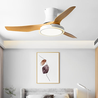 Stylish Remote Control Ceiling Fan with Light