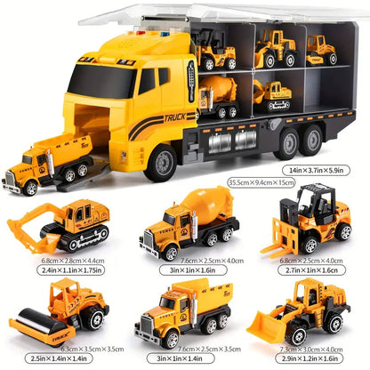 Big Truck Building Site Toy Set for Children