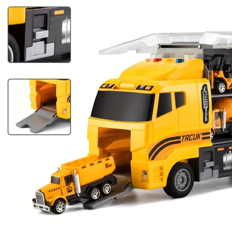 Big Truck Building Site Toy Set for Children