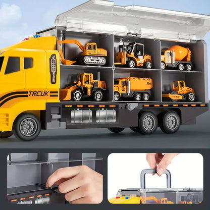 Big Truck Building Site Toy Set for Children