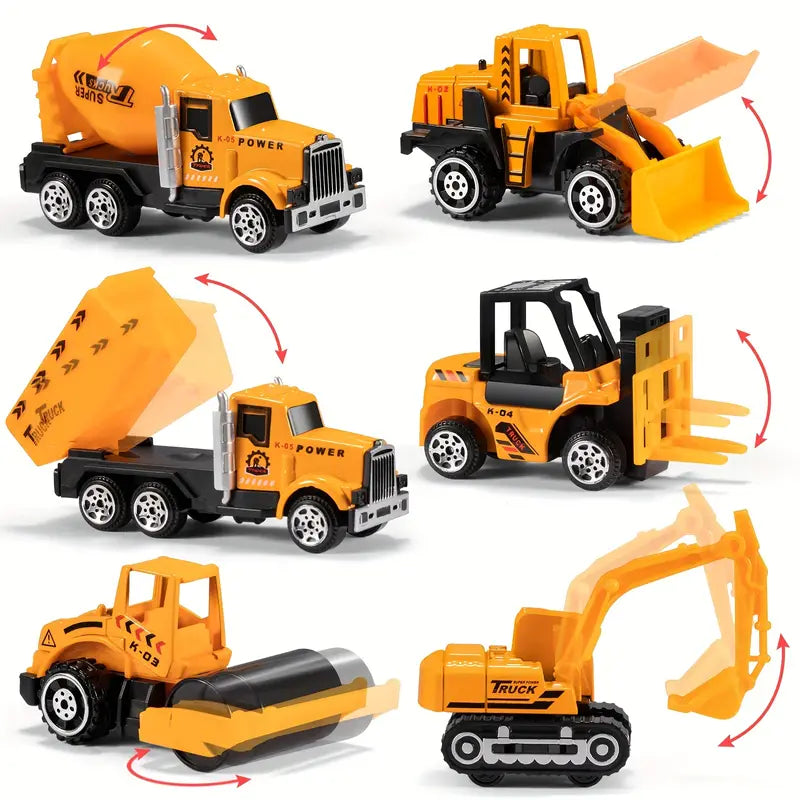Big Truck Building Site Toy Set for Children