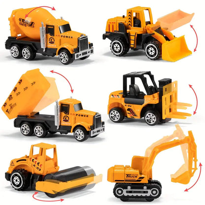 Big Truck Building Site Toy Set for Children