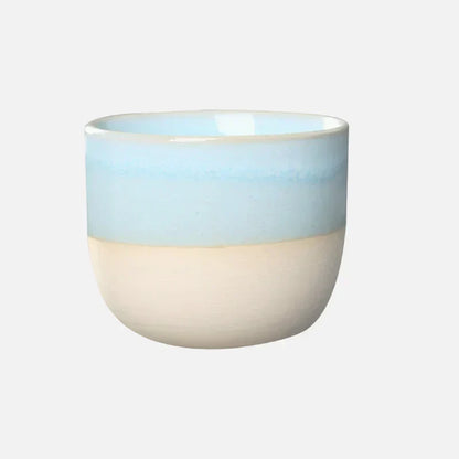 Ceramic Tea Cup - ColorSplash-Light blue-Nora Luxe