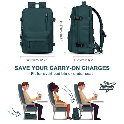 Waterproof Women's Hiking Laptop Backpack 35L