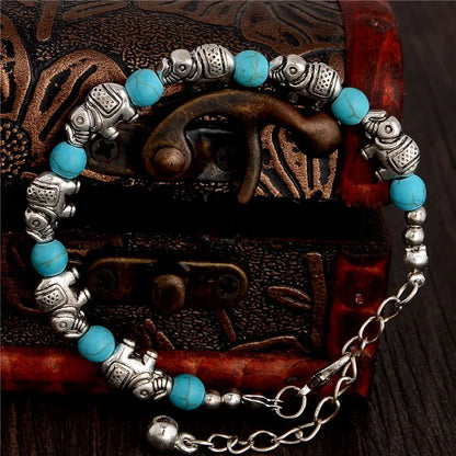 Charming Elephant Bracelet | Boho Jewellery-Nora Luxe