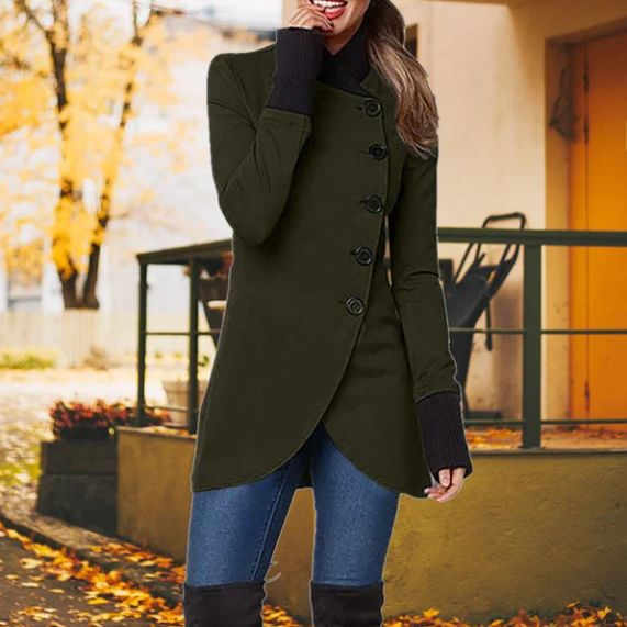 Chic Windbreakers for Women - Sierra-Green-S-Nora Luxe