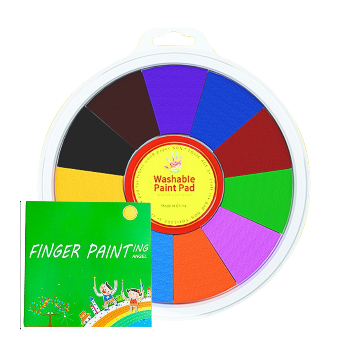 Children's Finger Paint Set - Color Power-Set of 6 Colors-Nora Luxe