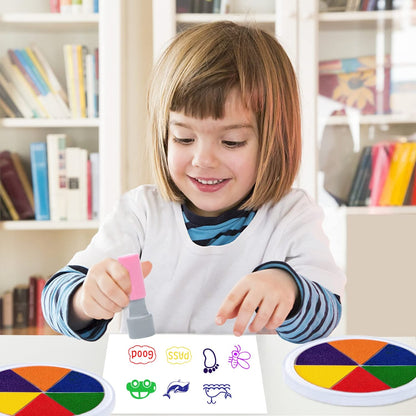 Children's Finger Paint Set - Color Power-Set of 6 Colors-Nora Luxe