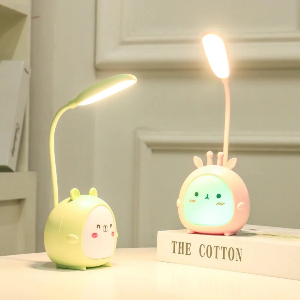 Kids Friendly Reading Lamp with USB Nightlight - Pexav