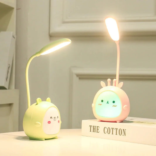Kids Friendly Reading Lamp with USB Nightlight - Pexav