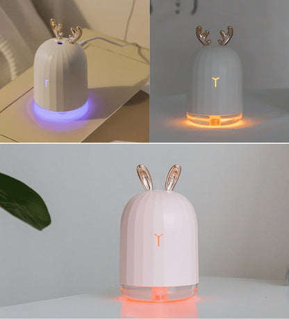 Children's Room Humidifier - PureBunny-White (fawn)-Nora Luxe