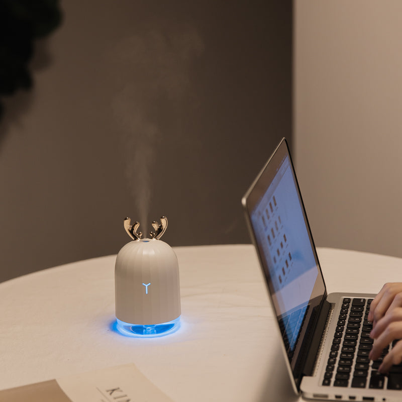 Children's Room Humidifier - PureBunny-White (fawn)-Nora Luxe