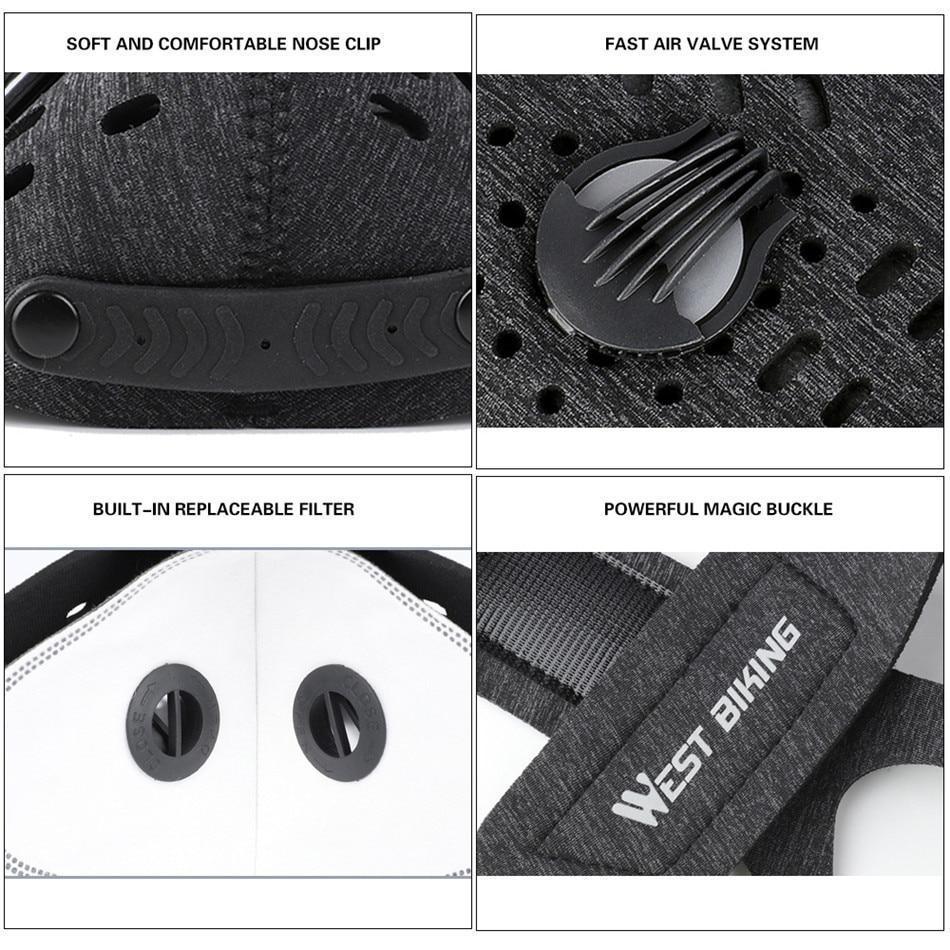 Breathable Face Mask Anti Dust Pollution Protection