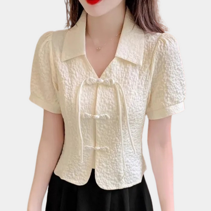Casual Lightweight Women's Summer Tee - Lina - Pexav