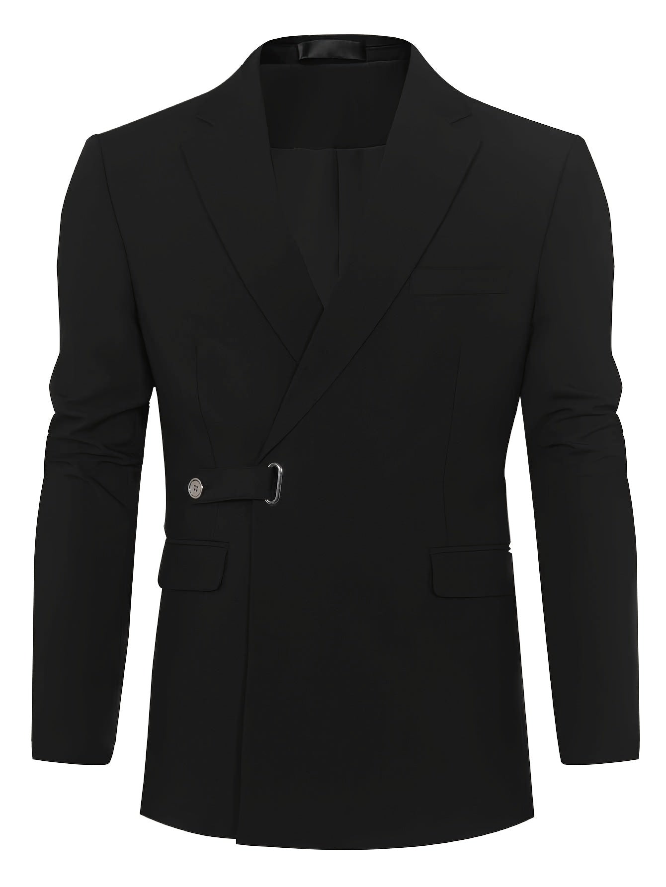Classic Black Men's Blazer - Lars-S-Nora Luxe
