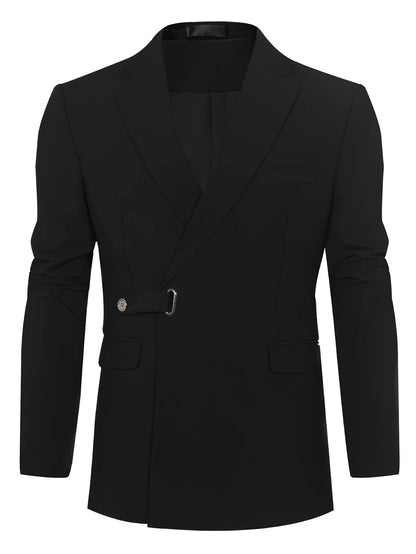 Classic Black Men's Blazer - Lars-S-Nora Luxe