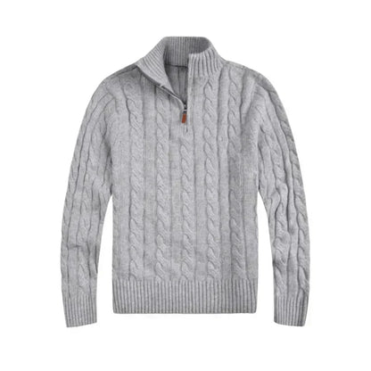 Traditional Crew Neck Men's Sweater - Pexav