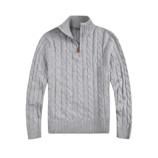 Traditional Crew Neck Men's Sweater - Pexav