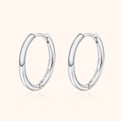 Timeless Gold Circle Earrings - Pexav