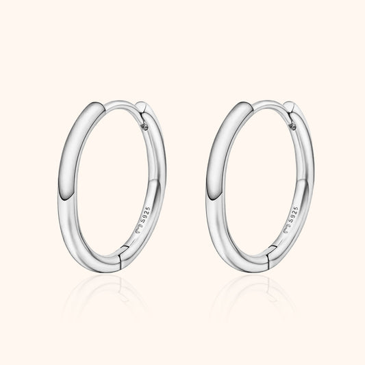 Timeless Gold Circle Earrings - Pexav