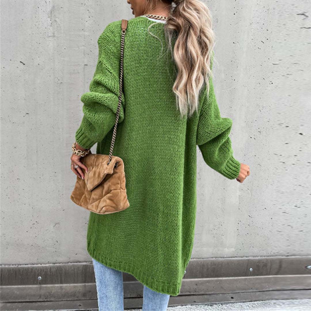 Classic Ladies Cardigan - Camile-Beige-S-Nora Luxe