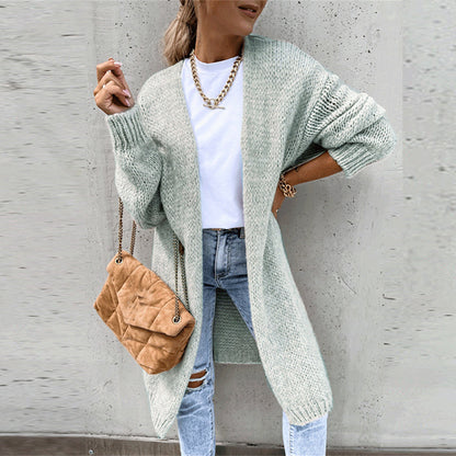 Classic Ladies Cardigan - Camile-Gray-S-Nora Luxe