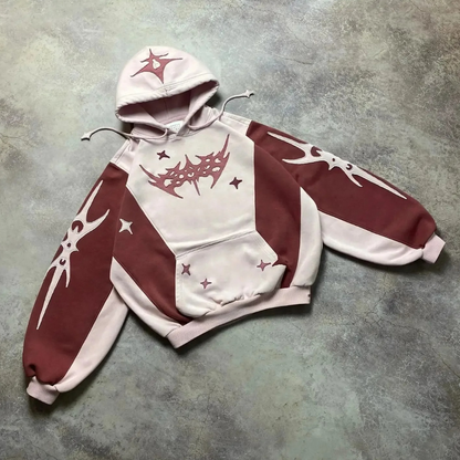 Classic Ladies Hoodie - Noa-Red Pink-XS-Nora Luxe